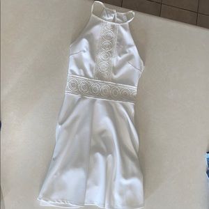 white dress